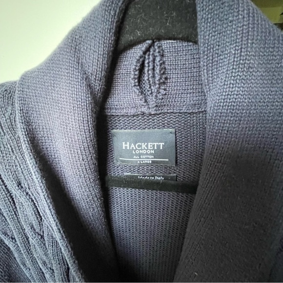 HACKETT navy blue cardigan - Picture 2 of 6